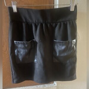 AKIRA Black Mini Skirt